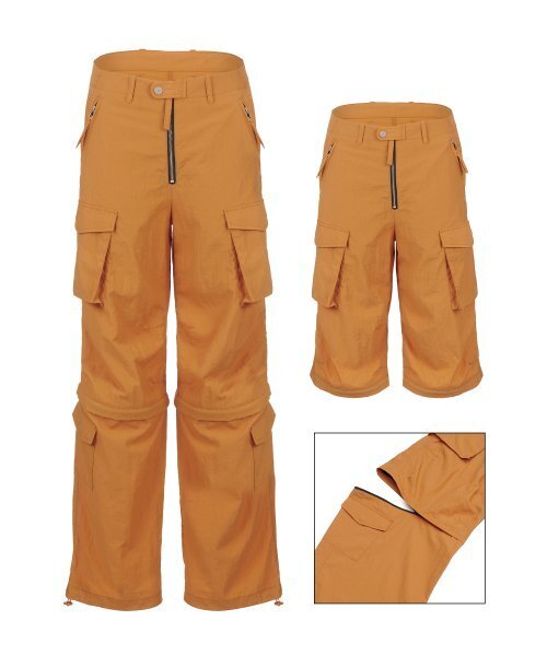 THEVINYLHOUSE（ザバイニルハウス）の「DETACHABLE CARGO PANTS ORANGE (VH2DSUPA12A)（その他パンツ・レディース・その他・M/S/L）」の2枚目の写真
