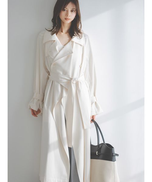 SNIDEL（スナイデル）の「【WEB限定カラーあり】ソフトベルトトートバッグ（トートバッグ・レディース・マルチ/ブラック/ブラウン/ベージュ・F）」の9枚目の写真