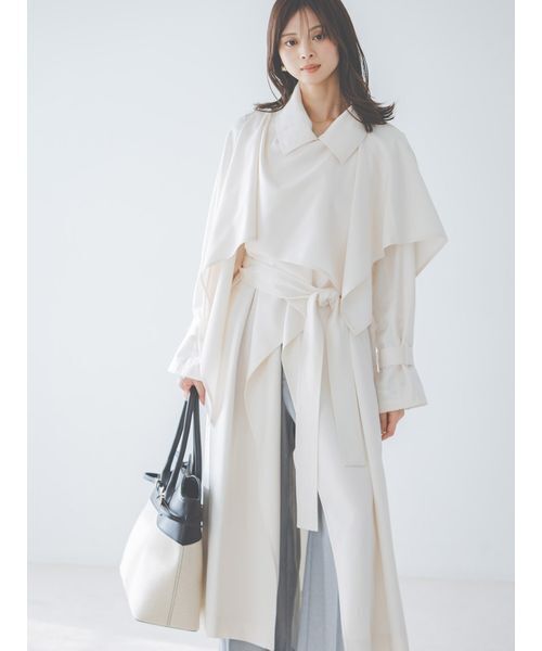 SNIDEL（スナイデル）の「【WEB限定カラーあり】ソフトベルトトートバッグ（トートバッグ・レディース・マルチ/ブラック/ブラウン/ベージュ・F）」の10枚目の写真