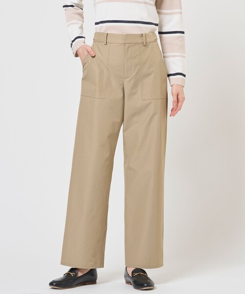 J.PRESS(ジェイプレス)の「【WEB限定カラーあり】TC ライトタンブラー ベイカー パンツ(その他パンツ・レディース・ベージュ系/ブラック系/グレー系・9/11/7)」の3枚目の写真