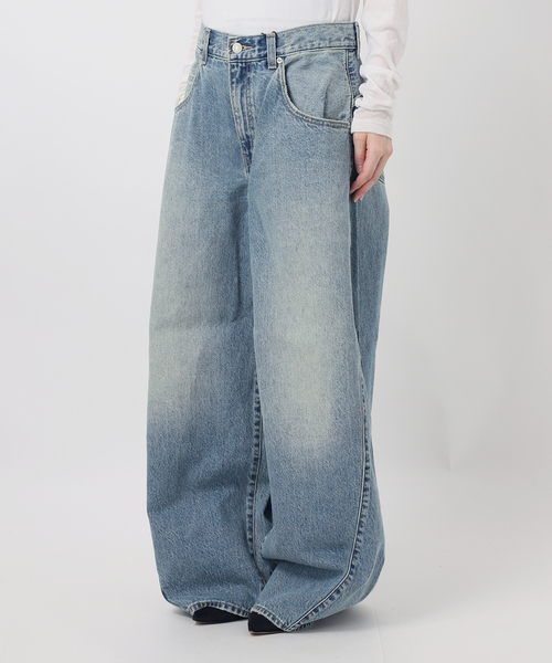 Spick & Span（スピックアンドスパン）の「LEVI'S/リーバイス 別注SMU SUPER BAGGY BARREL*（デニムパンツ・レディース・ブルー・28/27/26/25/24/23）」の5枚目の写真