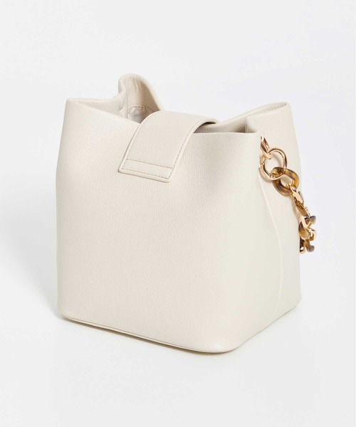 NOELA（ノエラ）の「バックルデザインバケツバッグ（ハンドバッグ・レディース・ブラック/オフホワイト/キャメル・フリー）」の7枚目の写真