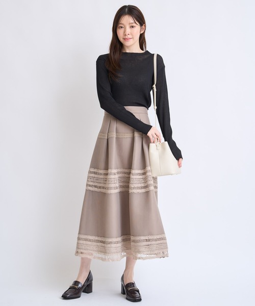 NOELA（ノエラ）の「バックルデザインバケツバッグ（ハンドバッグ・レディース・ブラック/オフホワイト/キャメル・フリー）」の16枚目の写真