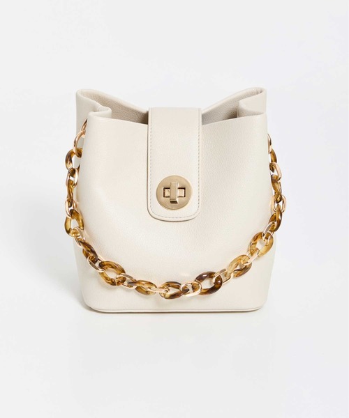 NOELA（ノエラ）の「バックルデザインバケツバッグ（ハンドバッグ・レディース・ブラック/オフホワイト/キャメル・フリー）」の5枚目の写真