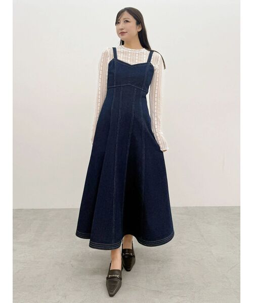 MERCURYDUO（マーキュリーデュオ）の「カットレースアシメトップス（Tシャツ/カットソー・レディース・オフホワイト/ブラック・FREE）」の17枚目の写真