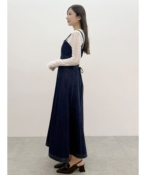 MERCURYDUO（マーキュリーデュオ）の「カットレースアシメトップス（Tシャツ/カットソー・レディース・オフホワイト/ブラック・FREE）」の19枚目の写真