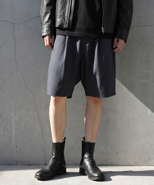 antiqua(アンティカ)の「ハーフ ワイド サルエルパンツ(その他パンツ・レディース・ダークグレー/ブラック・ONESIZE)」の17枚目の写真