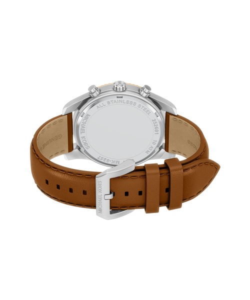 MICHAEL KORS（マイケルコース）の「マイケル・コース 腕時計 メンズ アナログ レザー MK9257（アナログ腕時計・メンズ・ブラウン・FREE）」の3枚目の写真