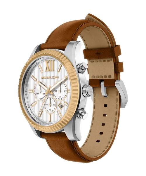 MICHAEL KORS（マイケルコース）の「マイケル・コース 腕時計 メンズ アナログ レザー MK9257（アナログ腕時計・メンズ・ブラウン・FREE）」の7枚目の写真
