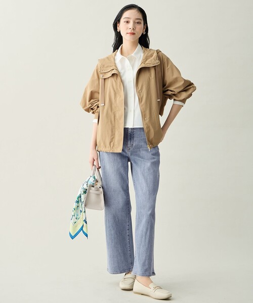 ANY（エニィ）の「ANYクロップドシャツ（シャツ/ブラウス・レディース・ホワイト系・F）」の6枚目の写真