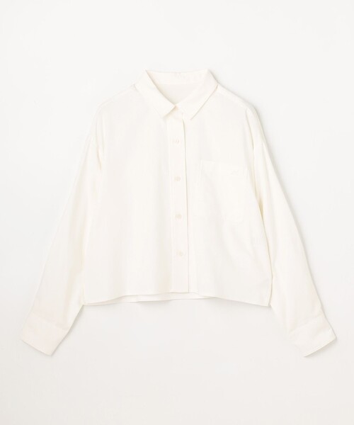 ANY（エニィ）の「ANYクロップドシャツ（シャツ/ブラウス・レディース・ホワイト系・F）」の11枚目の写真