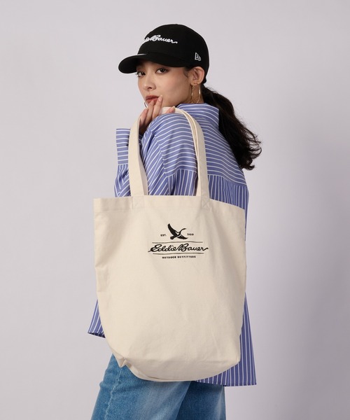 Eddie Bauer(エディーバウアー)の「ストライプ スマートケア 長袖シャツ(シャツ/ブラウス・レディース・ブルー/ピンク/ベージュ・S/M/L/XL)」の9枚目の写真