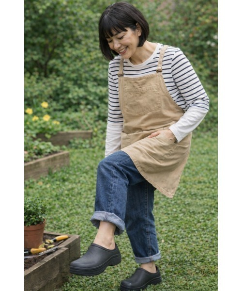 MAZEMAZE（マゼマゼ）の「ガーデンサボサンダル(フラワーインソール)（その他シューズ・レディース・マスタード/ネイビー/パープル/パープル系その他/アイボリー/イエロー系その他/ブラック/ナチュラル/ネイビー系/ブラック系その他・23-23.5cm/24-24.5cm）」の13枚目の写真