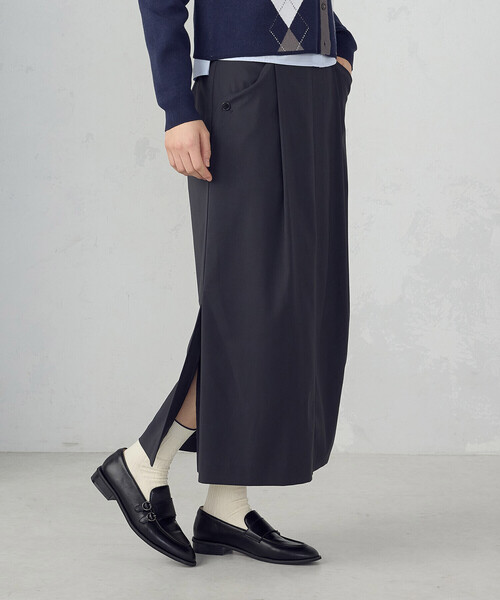 COMME CA ISM（コムサイズム）の「ナロースカート（スカート・レディース・チャコール/グレイッシュベージュ/ベージュ・MEDIUM/SMALL/X-LARGE/LARGE）」の6枚目の写真