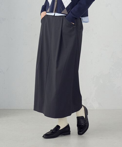 COMME CA ISM（コムサイズム）の「ナロースカート（スカート・レディース・チャコール/グレイッシュベージュ/ベージュ・MEDIUM/SMALL/X-LARGE/LARGE）」の7枚目の写真