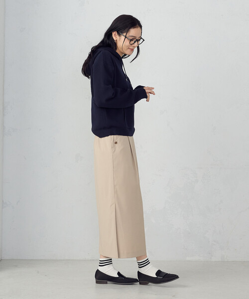 COMME CA ISM（コムサイズム）の「ナロースカート（スカート・レディース・チャコール/グレイッシュベージュ/ベージュ・MEDIUM/SMALL/X-LARGE/LARGE）」の10枚目の写真