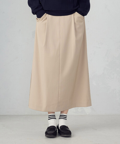 COMME CA ISM（コムサイズム）の「ナロースカート（スカート・レディース・チャコール/グレイッシュベージュ/ベージュ・MEDIUM/SMALL/X-LARGE/LARGE）」の12枚目の写真