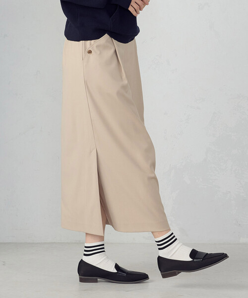 COMME CA ISM（コムサイズム）の「ナロースカート（スカート・レディース・チャコール/グレイッシュベージュ/ベージュ・MEDIUM/SMALL/X-LARGE/LARGE）」の13枚目の写真