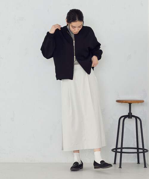 COMME CA ISM（コムサイズム）の「ナロースカート（スカート・レディース・チャコール/グレイッシュベージュ/ベージュ・MEDIUM/SMALL/X-LARGE/LARGE）」の16枚目の写真