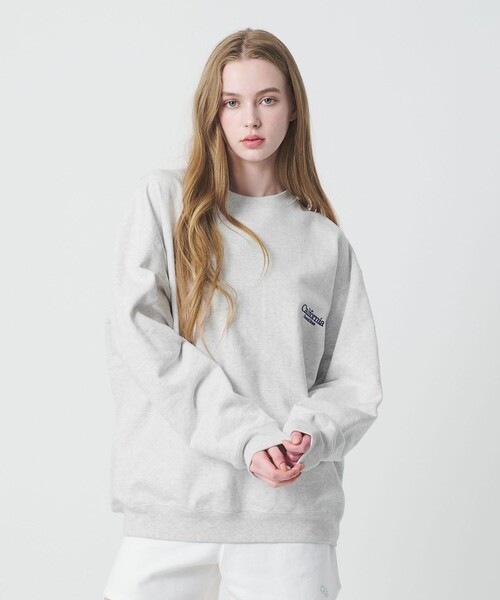 California General Store(California General Store)の「<CGS.>オーガニックコットン クルーネック スウェット シャツ(スウェット・メンズ・ライトグレー/イエロー/ダークグレー・L/M/XL/XS/S)」の2枚目の写真