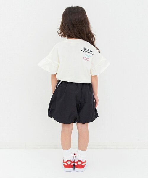 BREEZE（ブリーズ）の「ラインバルーンパンツ（その他パンツ・キッズ・オフホワイト/ブラック・110/100/140/130/120/90/80）」の4枚目の写真