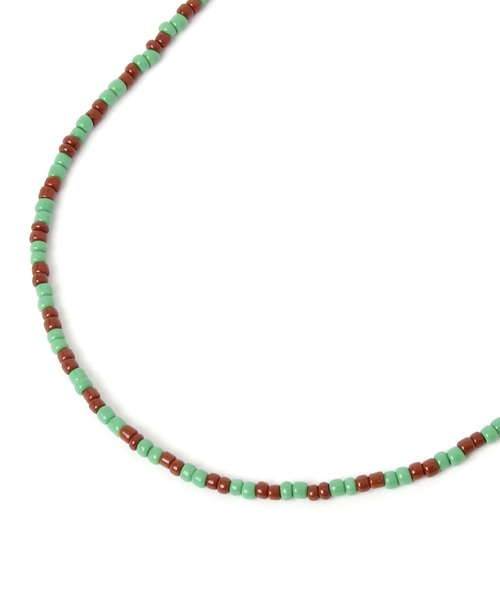 LOWRYS FARM（ローリーズファーム）の「ビーズネックレス 647301（ネックレス・レディース・ブラック/レッド/グリーン・FREE）」の2枚目の写真