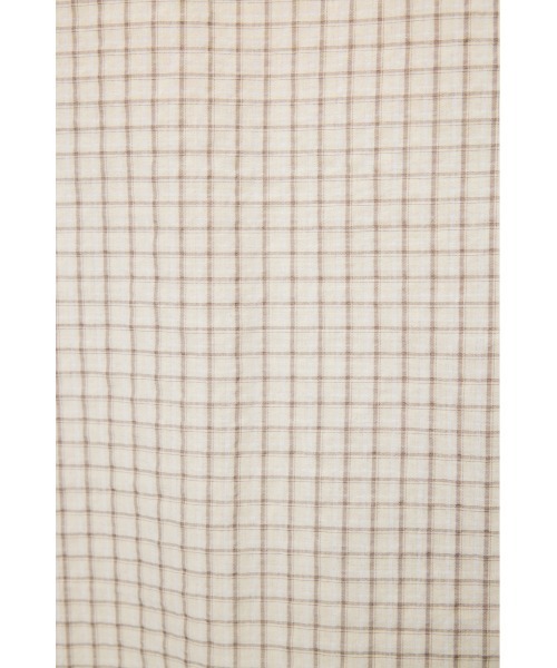 MOUSSY（マウジー）の「【26年SS新作】SUCKER CHECK シャツ（シャツ/ブラウス・レディース・ブルー/アイボリー/ブラウン・1/2）」の12枚目の写真