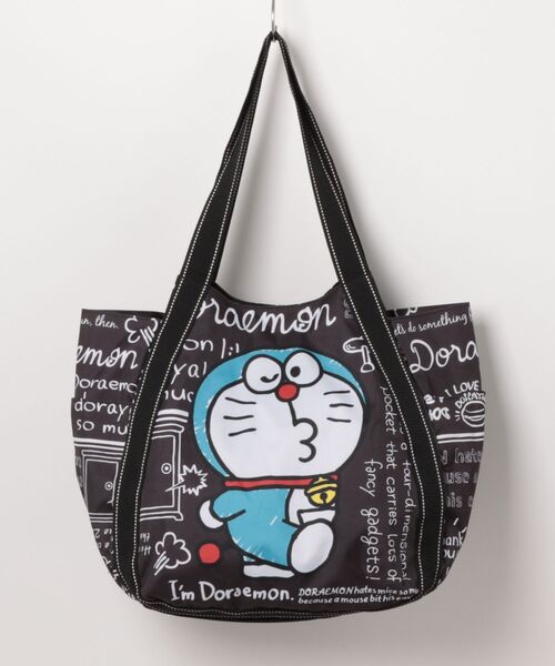 sanrio（サンリオ）の「I'm Doraemon バルーントート2（トートバッグ・レディース・グレー/ブラック・FREE）」の7枚目の写真