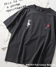 【ab】〔BRANDALISED〕アソートアートデザイン 冷感天竺 半袖Tシャツ 接触冷感/UVカット/ストレッチ