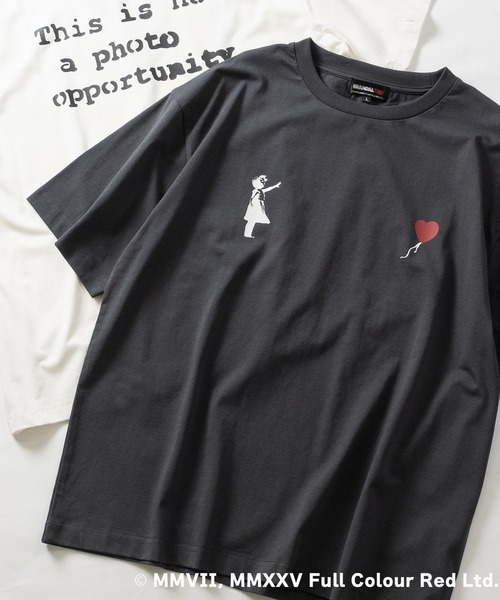JOHN'S CLOSET(ジョンズクローゼット)の「【ab】〔BRANDALISED〕アソートアートデザイン 冷感天竺 半袖Tシャツ 接触冷感/UVカット/ストレッチ(Tシャツ/カットソー・メンズ・ホワイト系1/ブラック系3/ブラック系1/グレー系1/ブラック系2/ホワイト系3/グレー系3/グレー系2/ホワイト系2・X-LARGE/LARGE/MEDIUM)」の7枚目の写真