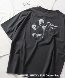 【ab】〔BRANDALISED〕アソートアートデザイン 冷感天竺 半袖Tシャツ 接触冷感/UVカット/ストレッチ