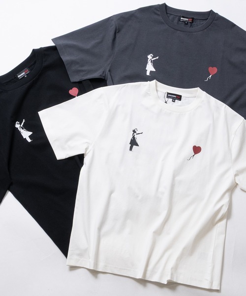 JOHN'S CLOSET(ジョンズクローゼット)の「【ab】〔BRANDALISED〕アソートアートデザイン 冷感天竺 半袖Tシャツ 接触冷感/UVカット/ストレッチ(Tシャツ/カットソー・メンズ・ホワイト系1/ブラック系3/ブラック系1/グレー系1/ブラック系2/ホワイト系3/グレー系3/グレー系2/ホワイト系2・X-LARGE/LARGE/MEDIUM)」の20枚目の写真
