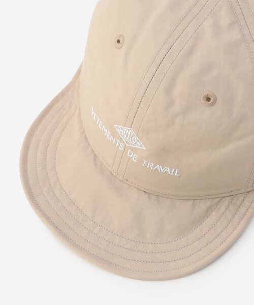 DANTON(ダントン)の「DANTON | タッサー フラットバイザー6Pキャップ UNISEX(キャップ・レディース・ブラウン/グレイッシュベージュ/ブラック・F)」の8枚目の写真