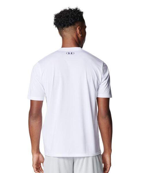 UNDER ARMOUR(アンダーアーマー)の「UAテック エクストララージロゴ ショートスリーブ Tシャツ(トレーニング/メンズ)(Tシャツ/カットソー・メンズ・ホワイト・M/L/XL/S/3XL/2XL)」の2枚目の写真
