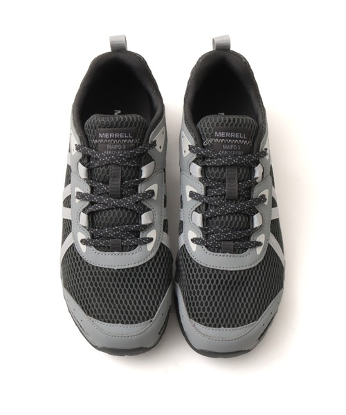 MERRELL(メレル)の「MERRELL MAIPO 3 AEROSPORT / メレル マイポ 3 エアロスポーツ(スニーカー・メンズ・グレー・27.5cm/27.0cm/26.5cm/26.0cm/29.0cm/28.0cm)」の2枚目の写真