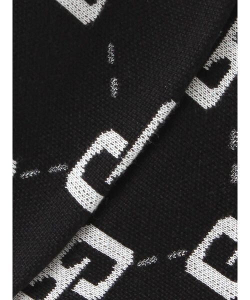 GYDA（ジェイダ）の「GG glitter quiltingアメスリニットワンピース（ワンピース・レディース・オフホワイト/ブラック・FREE）」の17枚目の写真