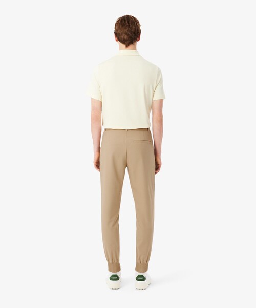 LACOSTE(ラコステ)の「UVカット ウルトラドライストレッチゴルフパンツ(チノパンツ・メンズ・ベージュ/ブラック・3/5/4)」の4枚目の写真