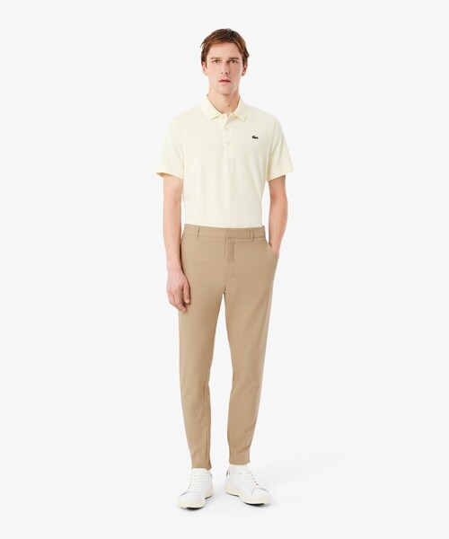 LACOSTE(ラコステ)の「UVカット ウルトラドライストレッチゴルフパンツ(チノパンツ・メンズ・ベージュ/ブラック・3/5/4)」の3枚目の写真