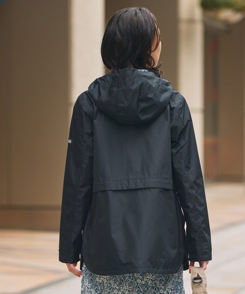 AIGLE(エーグル)の「GORE-TEX ゴアテックス 防風 防水 透湿 2レイヤー ジャケット RP(マウンテンパーカー・レディース・グリーン/ベージュ/ブラック・44/40/42/38/36/34)」の14枚目の写真
