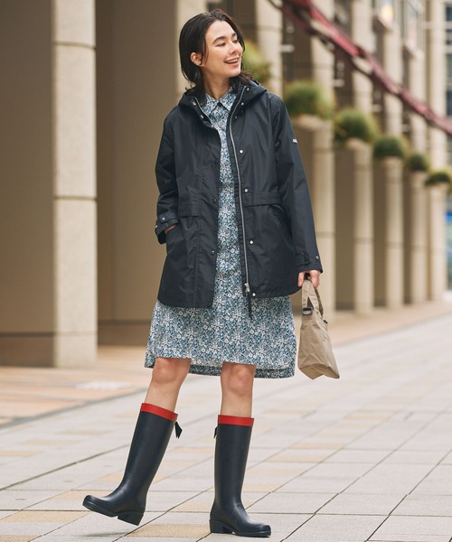 AIGLE(エーグル)の「GORE-TEX ゴアテックス 防風 防水 透湿 2レイヤー ジャケット RP(マウンテンパーカー・レディース・グリーン/ベージュ/ブラック・44/40/42/38/36/34)」の16枚目の写真