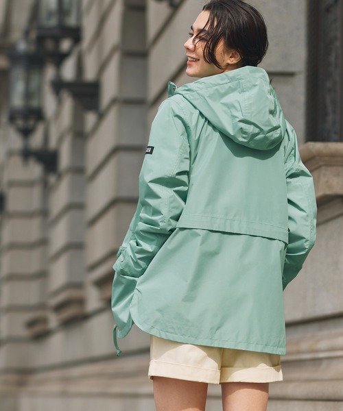 AIGLE(エーグル)の「GORE-TEX ゴアテックス 防風 防水 透湿 2レイヤー ジャケット RP(マウンテンパーカー・レディース・グリーン/ベージュ/ブラック・44/40/42/38/36/34)」の20枚目の写真