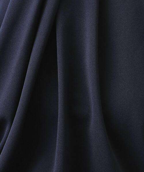 index（インデックス）の「ランダムタックトップス【洗濯機OK/吸水速乾/接触冷感/UVケア】《5col》（Tシャツ/カットソー・レディース・ネイビー/チャコール/サックスブルー系7/オフホワイト/ナチュラル・36/38/40/42）」の17枚目の写真