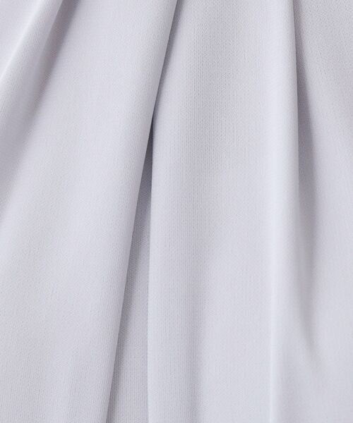index(インデックス)の「ランダムタックトップス【洗濯機OK/吸水速乾/接触冷感/UVケア】《5col》(Tシャツ/カットソー・レディース・ネイビー/チャコール/サックスブルー系7/オフホワイト/ナチュラル・36/38/40/42)」の8枚目の写真