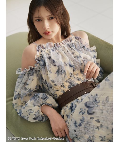 SNIDEL（スナイデル）の「NYBG ギャザープリーツワンピース（ワンピース・レディース・イエロー/ミント/ライトピンク・1/0）」の6枚目の写真