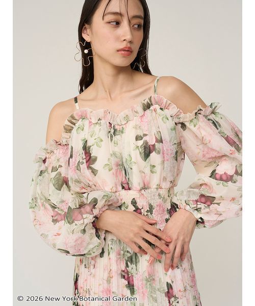 SNIDEL（スナイデル）の「NYBG ギャザープリーツワンピース（ワンピース・レディース・イエロー/ミント/ライトピンク・1/0）」の12枚目の写真