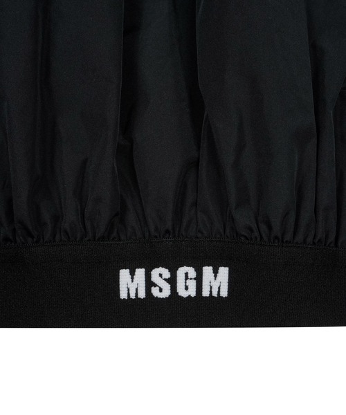 MSGM(エムエスジーエム)の「ジャガードロゴ タフタ クロップドトップス(シャツ/ブラウス・レディース・ピンク/ブラック・40)」の9枚目の写真
