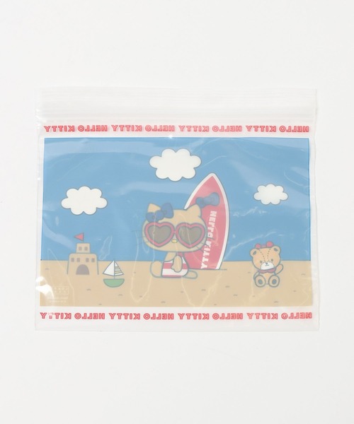 Me%（ミィパーセント）の「【HELLO KITTY】ジッパーバッグ　645161（その他雑貨・レディース・クリア・FREE）」の9枚目の写真