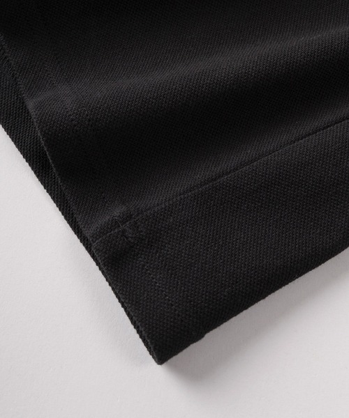 BEVERLY HILLS POLO CLUB（ビバリーヒルズポロクラブ）の「【71】【BEVERLY HILLS POLO CLUB/ビバリーヒルズポロクラブ】ワンポイント刺繍 鹿の子 リブラインポロシャツ（ポロシャツ・メンズ・グリーン/ホワイト/サックスブルー/オリーブ/ブラック/ネイビー・XL/L/M）」の11枚目の写真