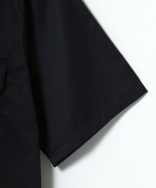 BEN DAVIS(ベンデイビス)の「BEN DAVIS/ベンデイビス SS WORK SHIRT/オーバーサイズ TCツイル ワーク レギュラーカラー 半袖シャツ/レディース メンズ(シャツ/ブラウス・メンズ・ブラック/ストライプ/ネイビー/ベージュ・XL/L/M)」の18枚目の写真