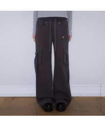Cargo Slim Bootcut Pants [Charcoal]